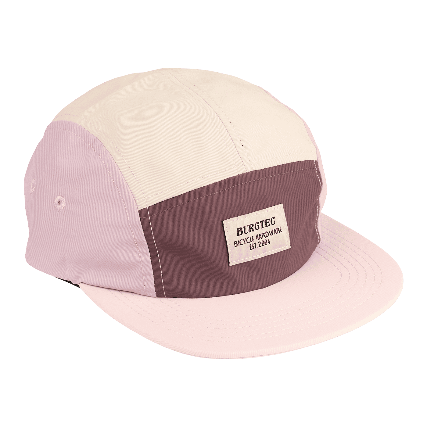 Mütze BURGTEC COURIER FIVE PANEL Limonade Pink