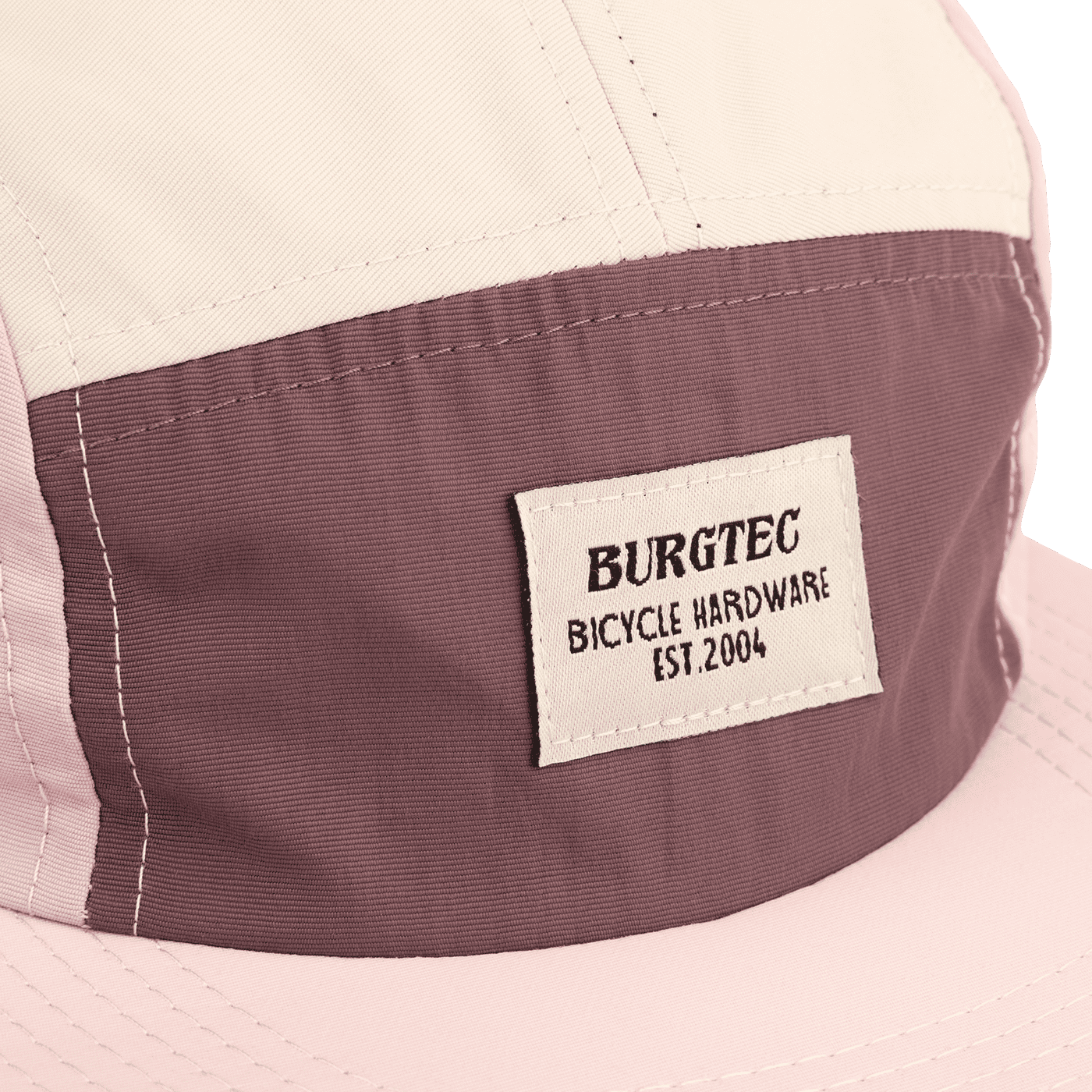 Mütze BURGTEC COURIER FIVE PANEL Limonade Pink