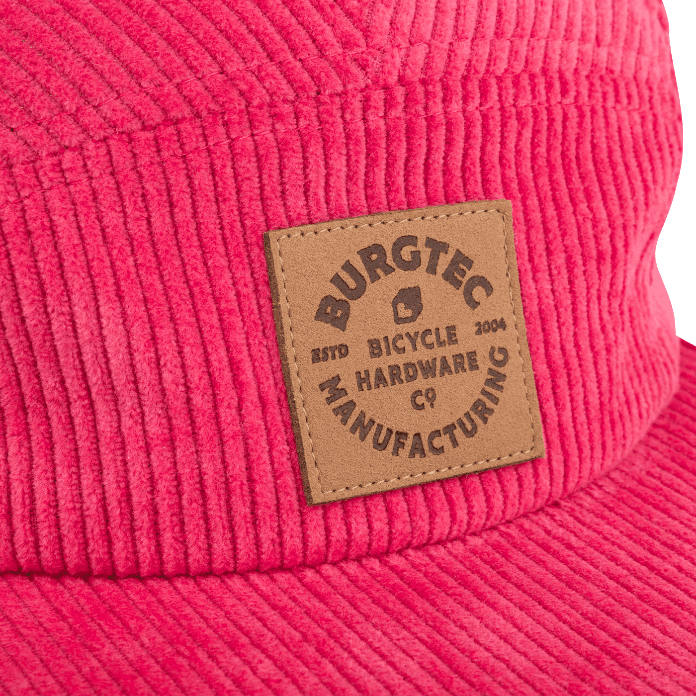 Mütze BURGTEC BANDIT CORDUROY FIVE PANEL Rosa Toxic Barbie