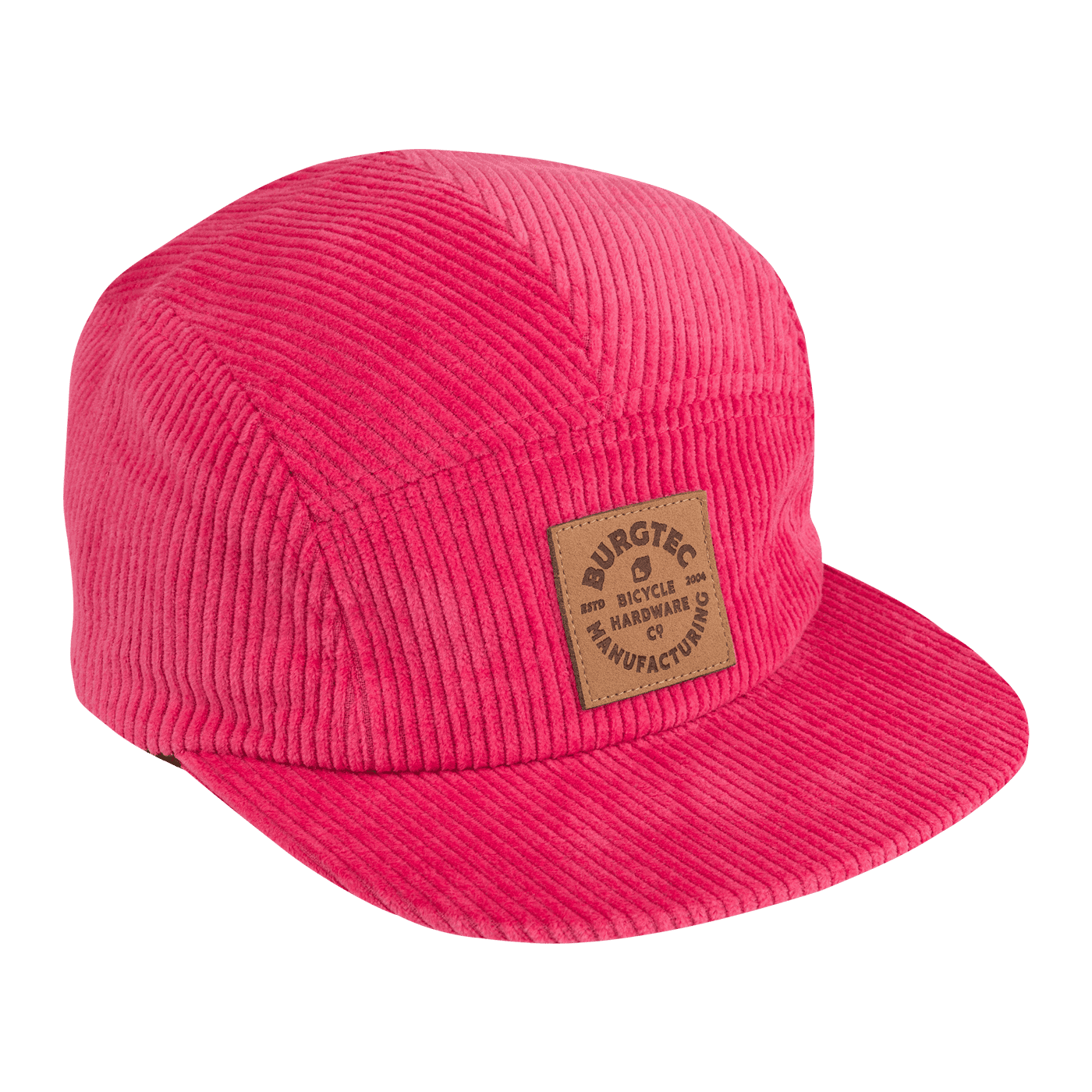 Mütze BURGTEC BANDIT CORDUROY FIVE PANEL Rosa Toxic Barbie