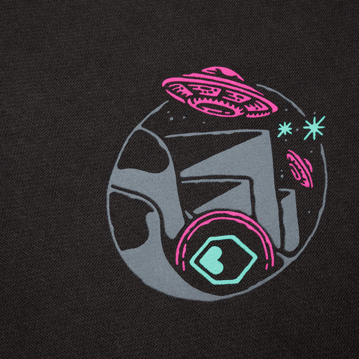 Sweatshirt BURGTEC DESERT QUEEN FADED