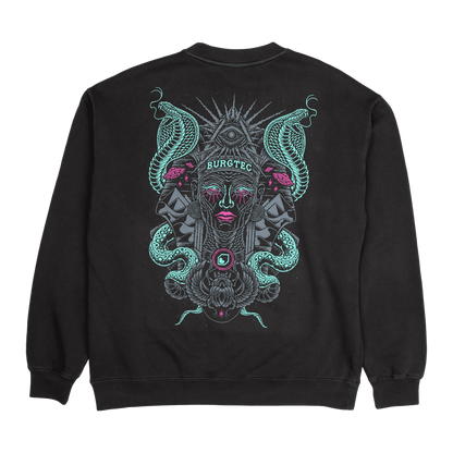 Sweatshirt BURGTEC DESERT QUEEN FADED