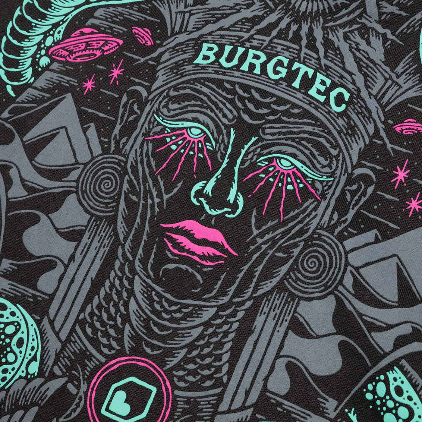 Sweatshirt BURGTEC DESERT QUEEN FADED