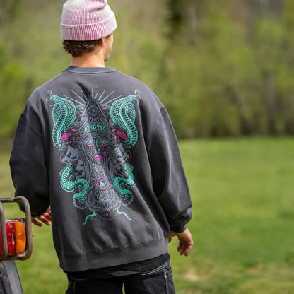 Sweatshirt BURGTEC DESERT QUEEN FADED