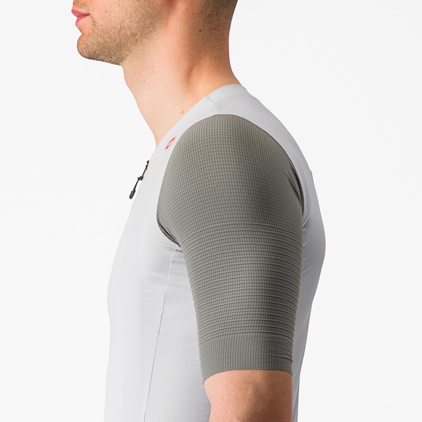 CASTELLI PREMIO Trikot Kurzarm Schwarz/Grau