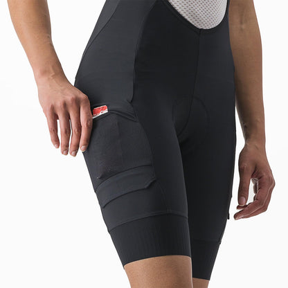 Damen-Trägershort CASTELLI UNLIMITED CARGO Damen Schwarz