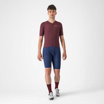 Trikot CASTELLI PREMIO EVO Kurzarm Bordeaux