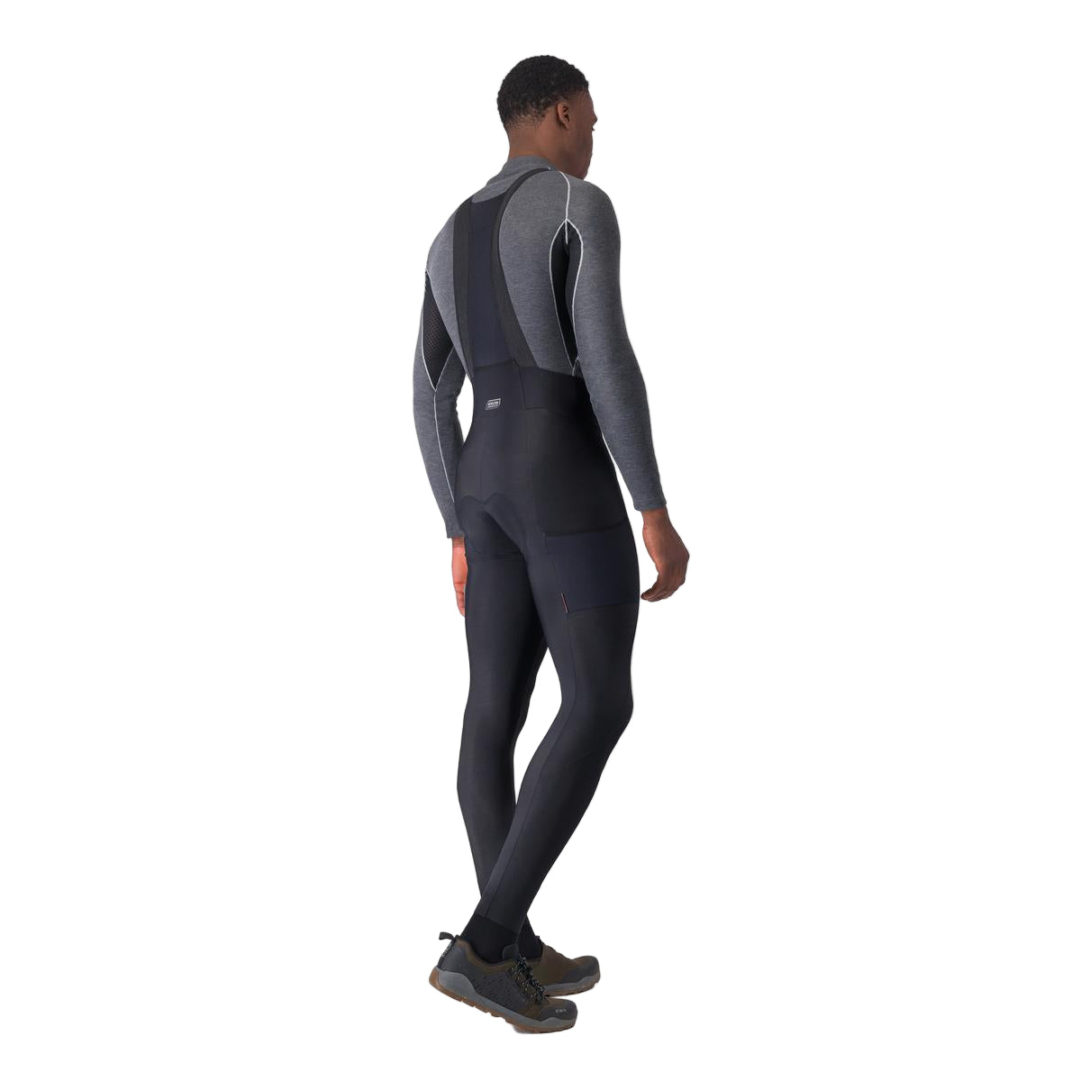 CASTELLI UNLIMITED Lange Trägerhose Schwarz