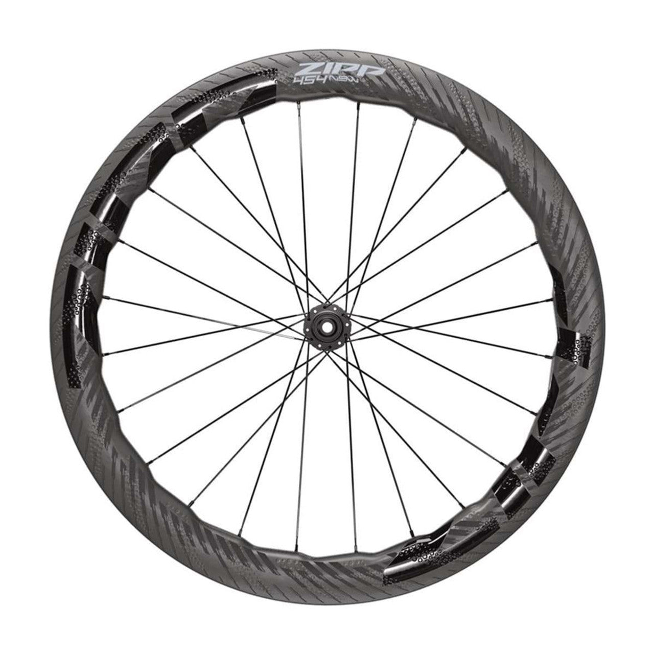 Vorderrad ZIPP 454 NSW DISC mit Schlauchreifen (Center Lock)