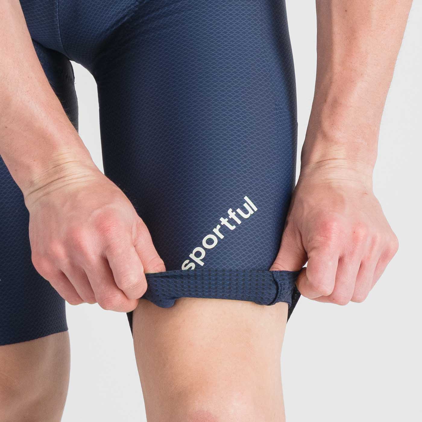 SPORTFUL HYPEREPIC Kurze Trägerhose Blau