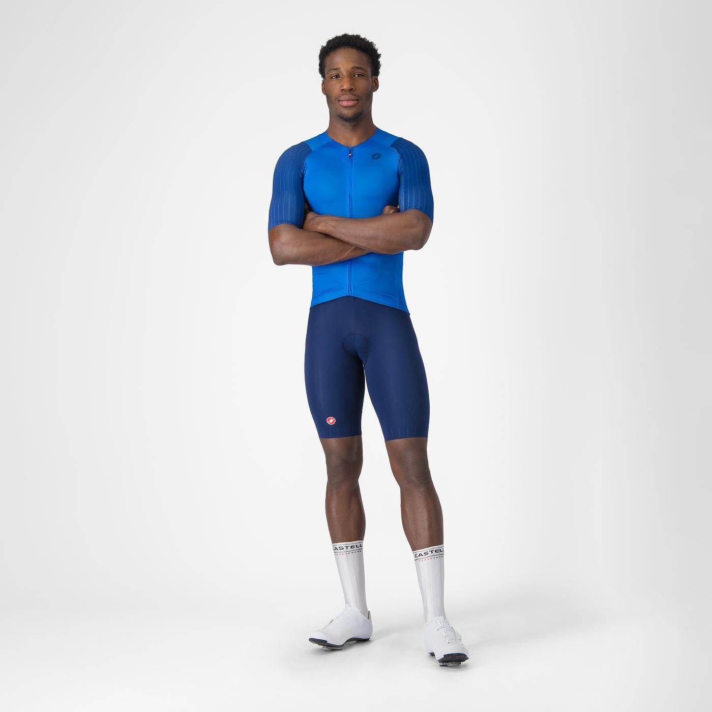 CASTELLI FREE AERO RACE Kurze Trägerhose S Marine