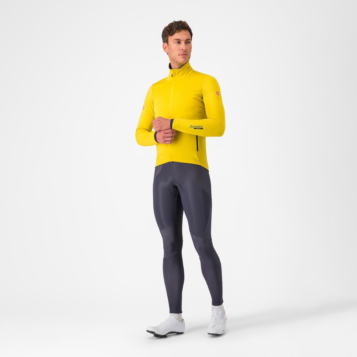 CASTELLI ALPHA 150 Mango Mojito/Schwarz Jacke