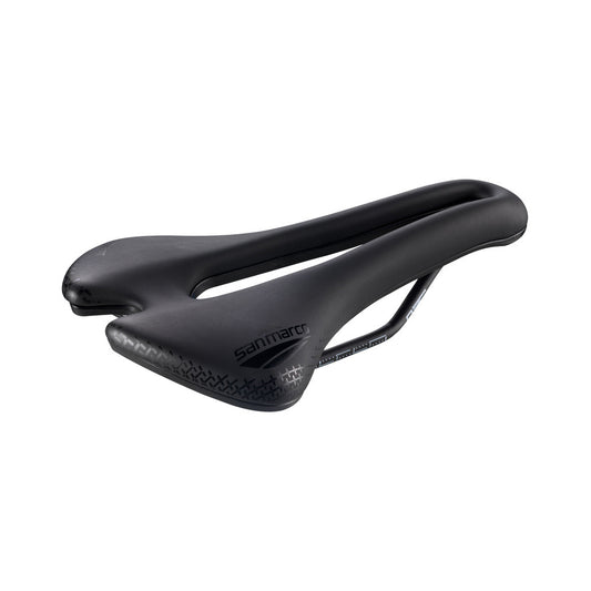 Sattel SELLE SAN MARCO ASPIDE SHORT COMFORT OPEN-FIT DYNAMIC L3 Breite 155mm Schienen Manganese