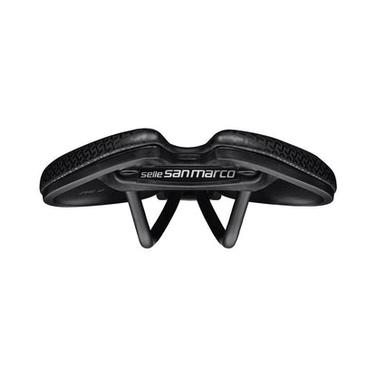 Sattel SAN MARCO ASPIDE SHORT COMFORT OPEN-FIT DYNAMIC L3 Breite 155mm Mangan-Schienen