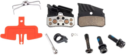 Bremssattel SHIMANO CUES BR-U8020 4 Kolben Post Mount Metallbremsbeläge