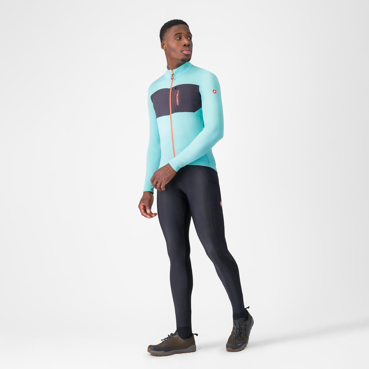CASTELLI UNLIMITED Lange Trägerhose Schwarz
