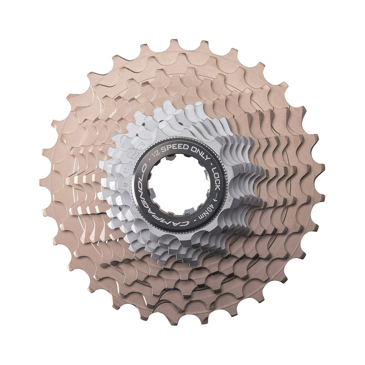 CAMPAGNOLO SUPER RECORD 12-fach-Kassette – Hauptbild auf weißem Hintergrund