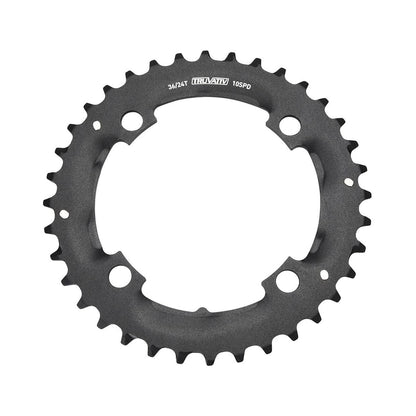 Äußeres Kettenblatt SRAM MTB 104BCD SPECIALIZED 10-fach, 4-Loch, 104 mm — Kettenblatt auf weißem Hintergrund