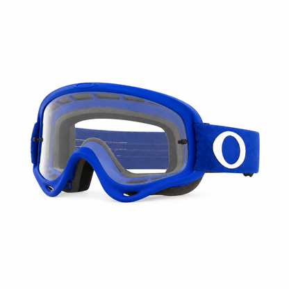 Maske OAKLEY O FRAME MX Moto Blue Scheibe Transparent