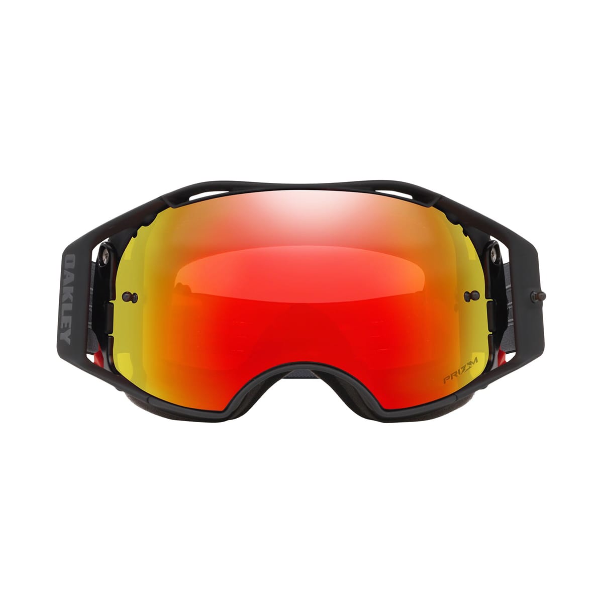 OAKLEY Airbrake MTB-Maske Black Gunmetal Visier Prizm Mx Torch Iridium OO7107-01