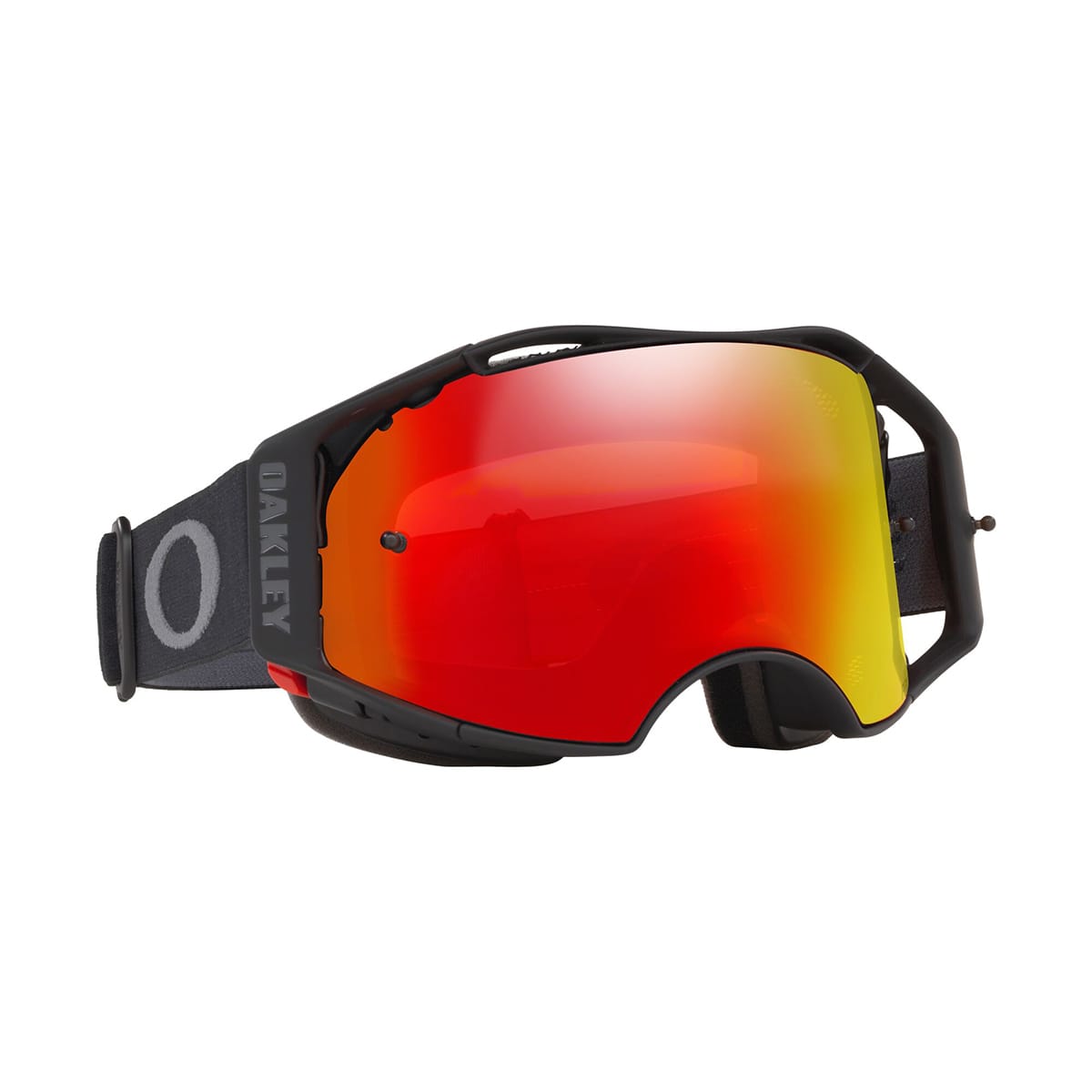 OAKLEY Airbrake MTB-Maske Black Gunmetal Visier Prizm Mx Torch Iridium OO7107-01