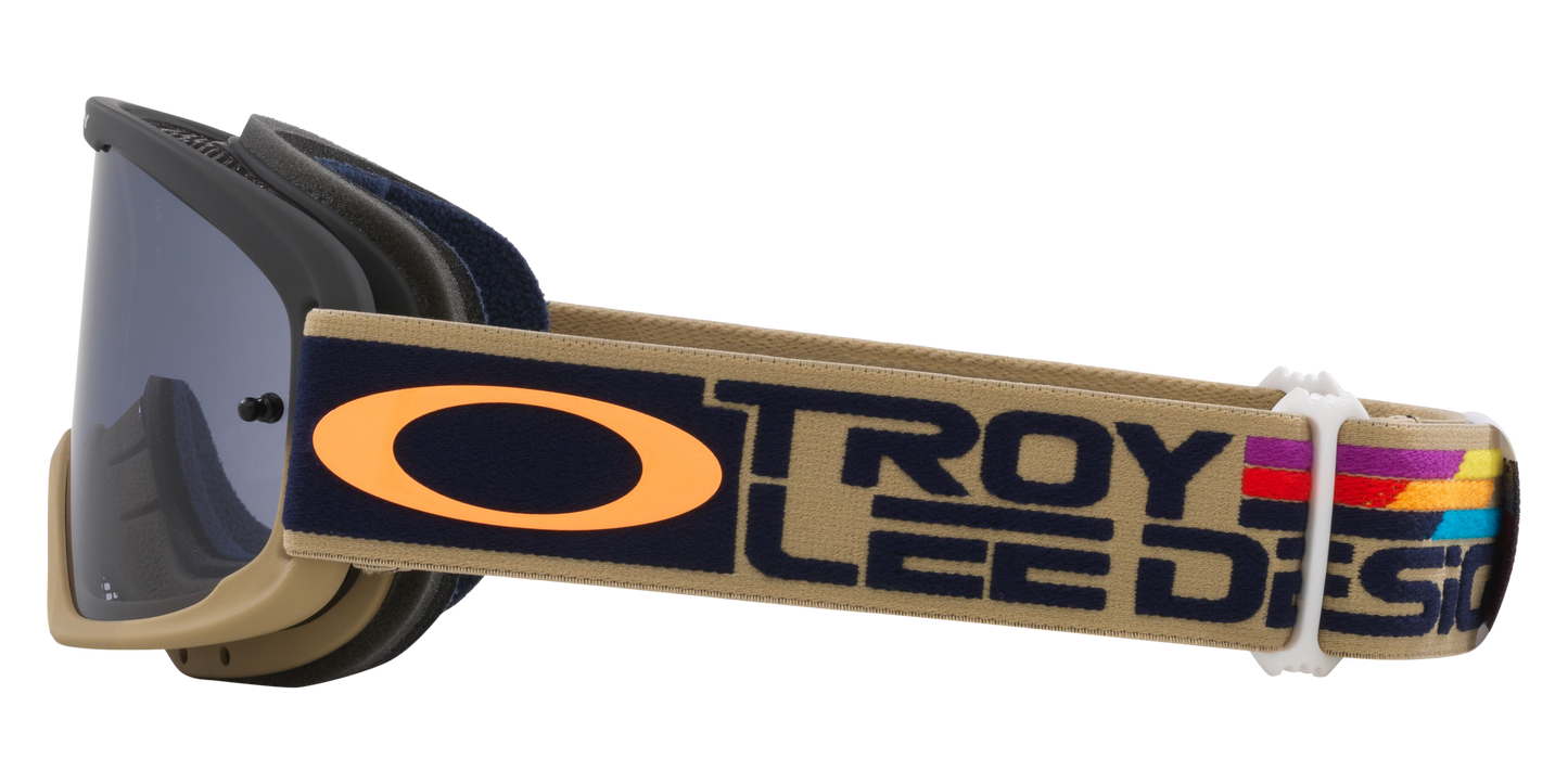 OAKLEY O Frame Pro 2.0 MTB-Maske TROY LEE DESIGNS FUTURO Visier Light Grey - OO7117-2500