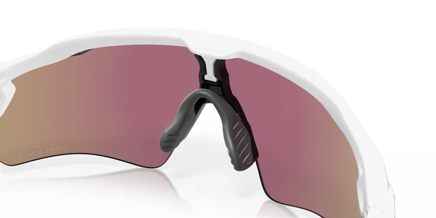 Brille OAKLEY RADAR EV PATH Polish Weiß Prizm Sapphire Glas