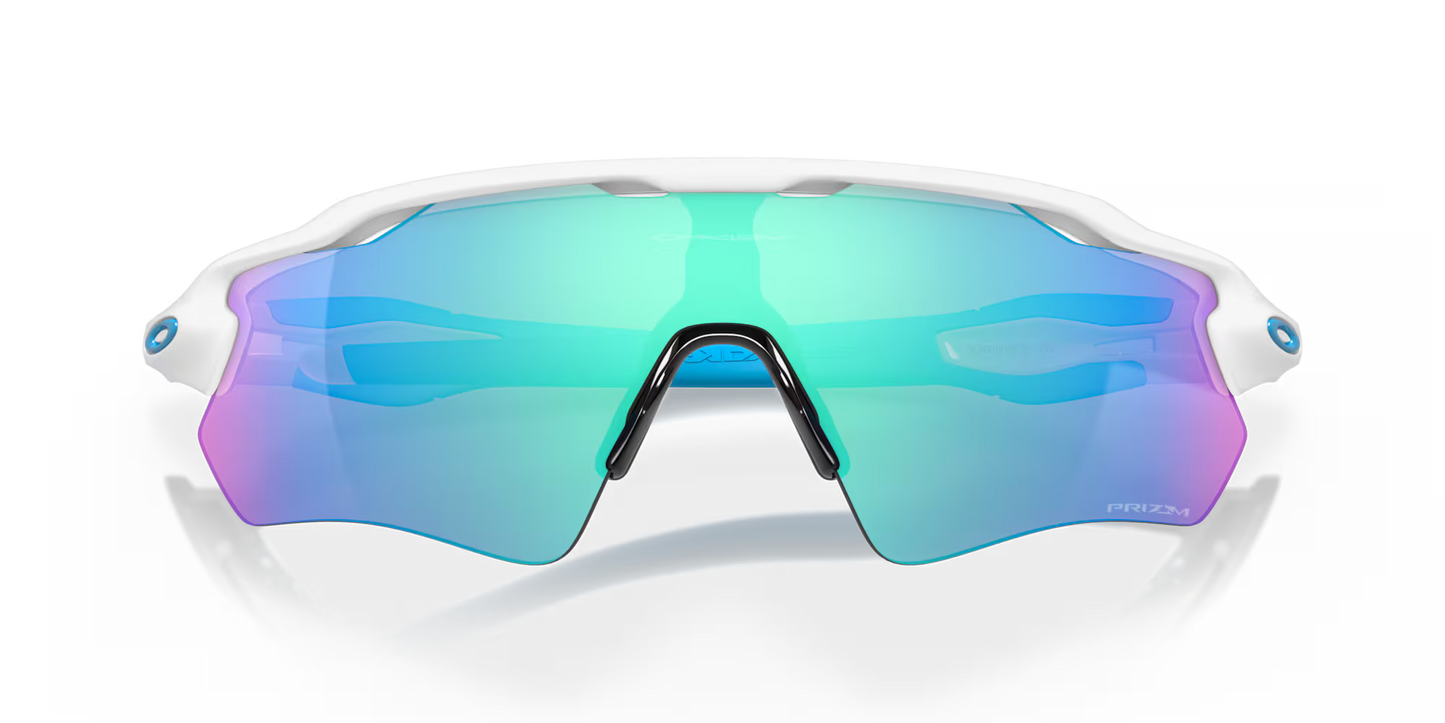 Brille OAKLEY RADAR EV PATH Polish Weiß Prizm Sapphire Glas