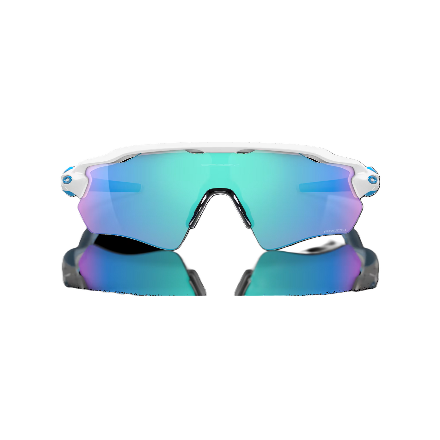 Brille OAKLEY RADAR EV PATH Polish Weiß Prizm Sapphire Glas