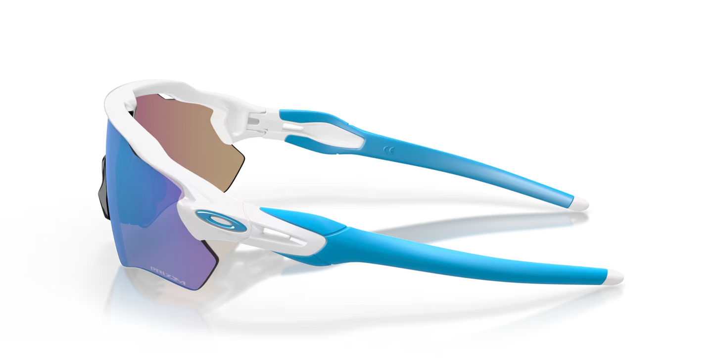 Brille OAKLEY RADAR EV PATH Polish Weiß Prizm Sapphire Glas
