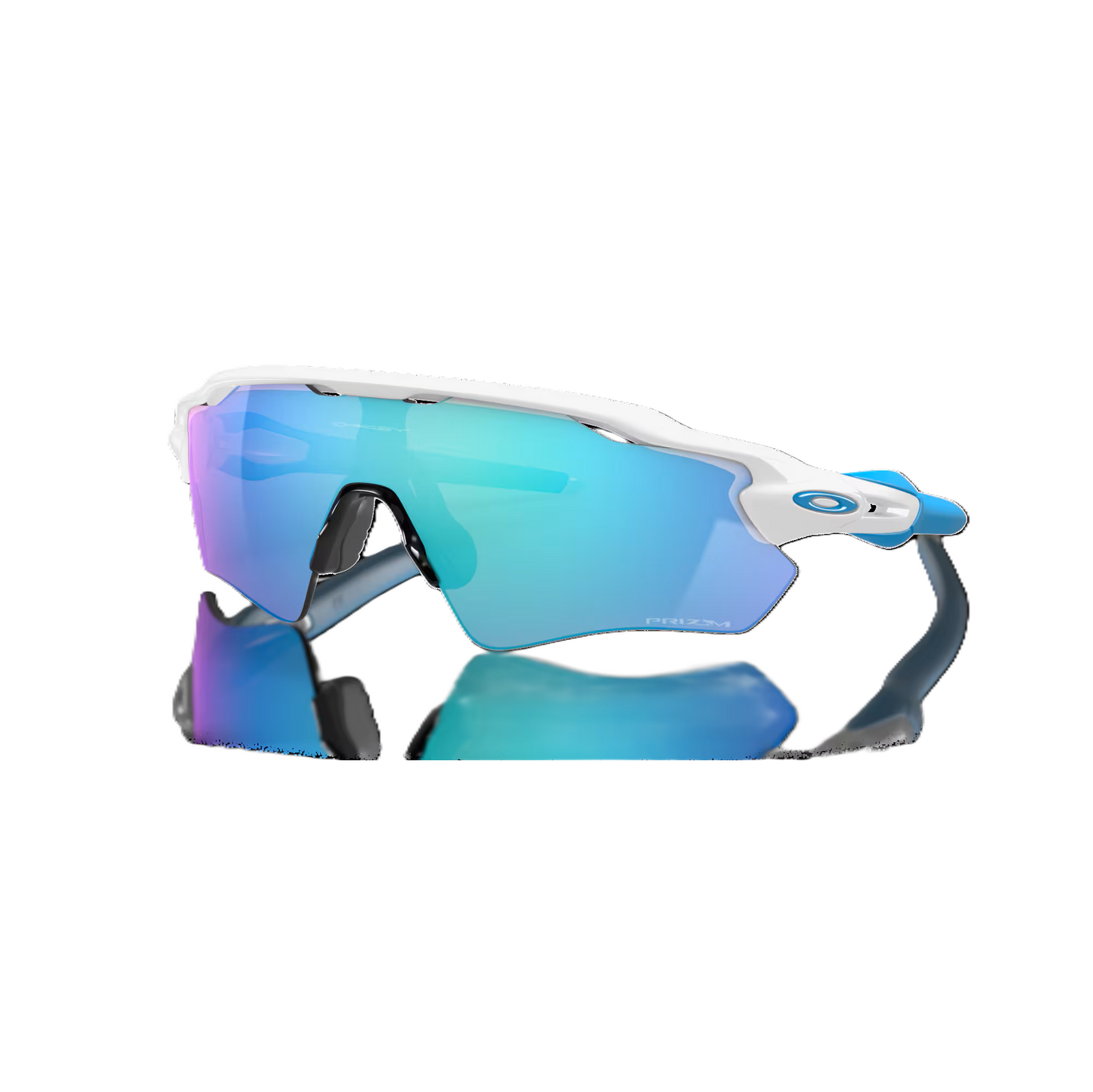 Brille OAKLEY RADAR EV PATH Polish Weiß Prizm Sapphire Glas