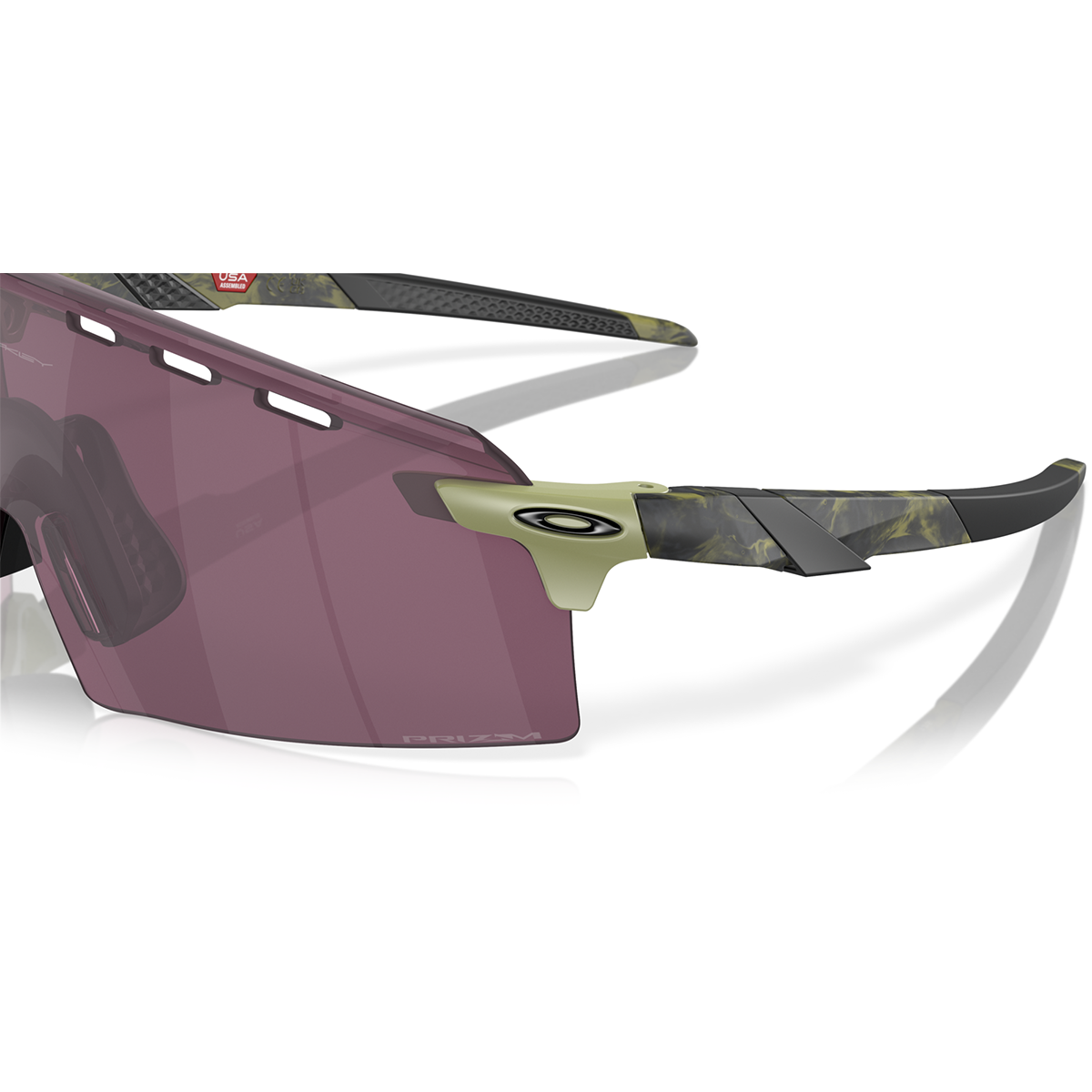 OAKLEY ENCODER STRIKE V Brille Khaki Prizm Road Schwarz - OO9235-1439