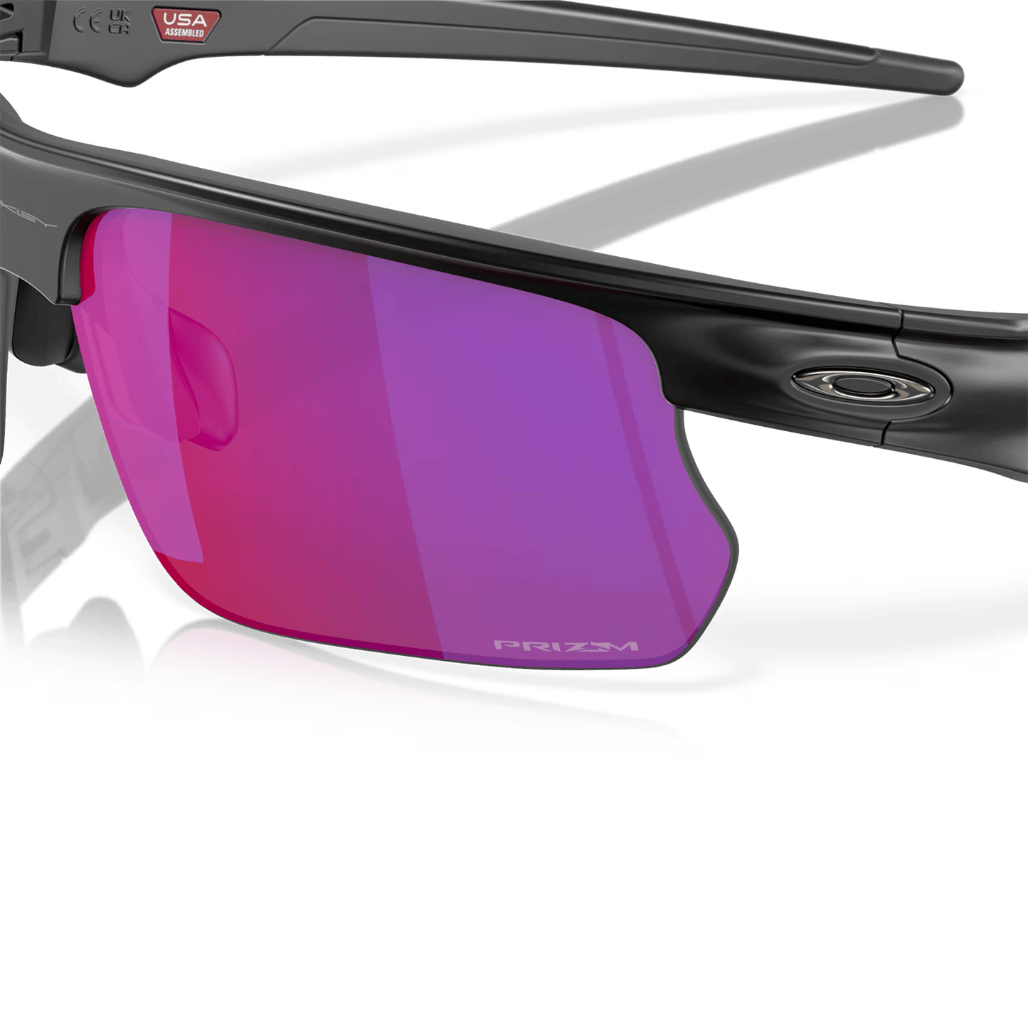 OAKLEY BISPHAERA Brille Schwarz Matt Prizm Road - 0OO9400-0668