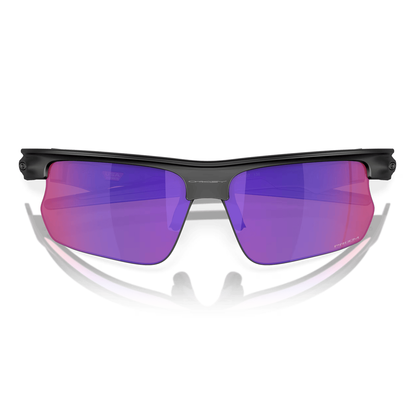 OAKLEY BISPHAERA Brille Schwarz Matt Prizm Road - 0OO9400-0668