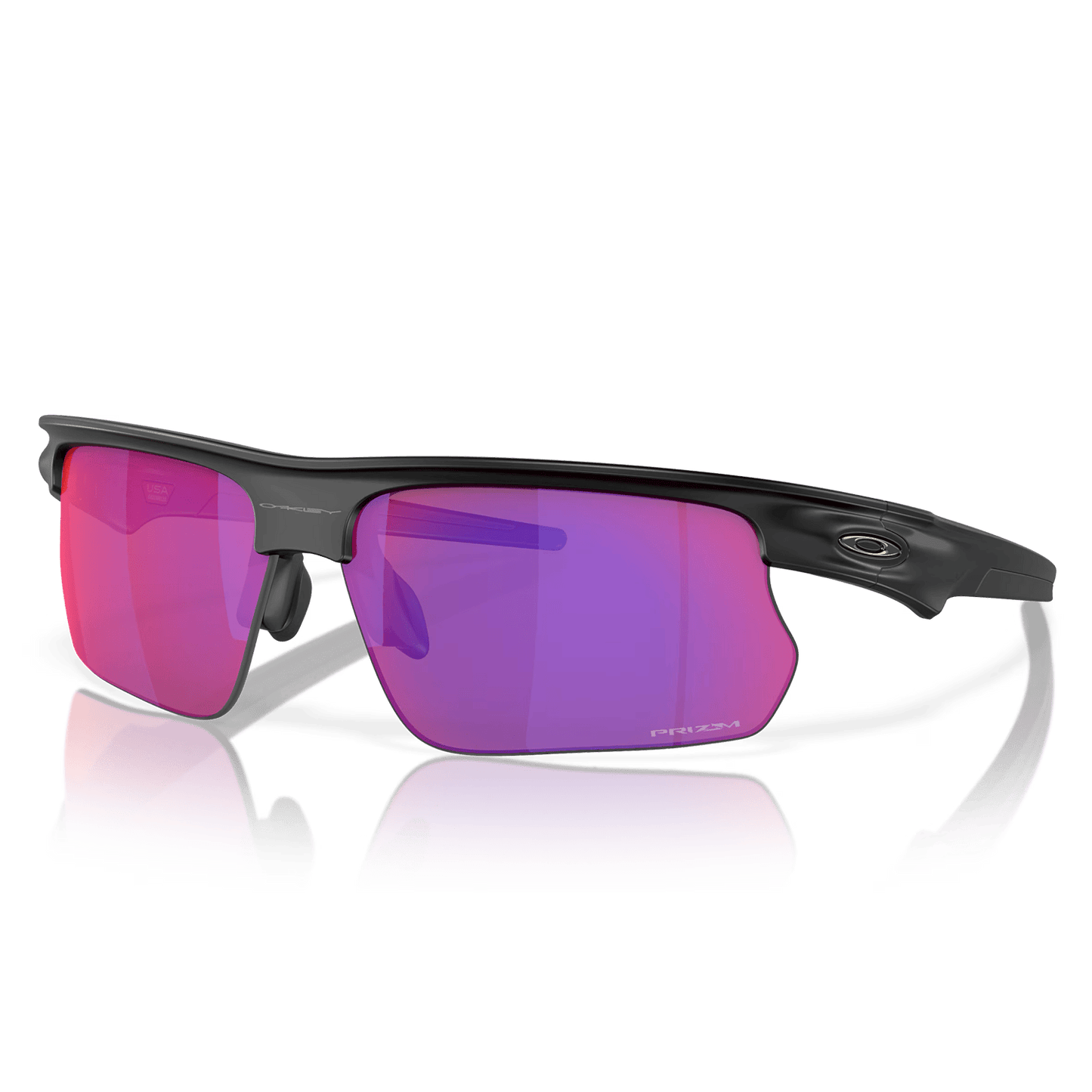 OAKLEY BISPHAERA Brille Schwarz Matt Prizm Road - 0OO9400-0668