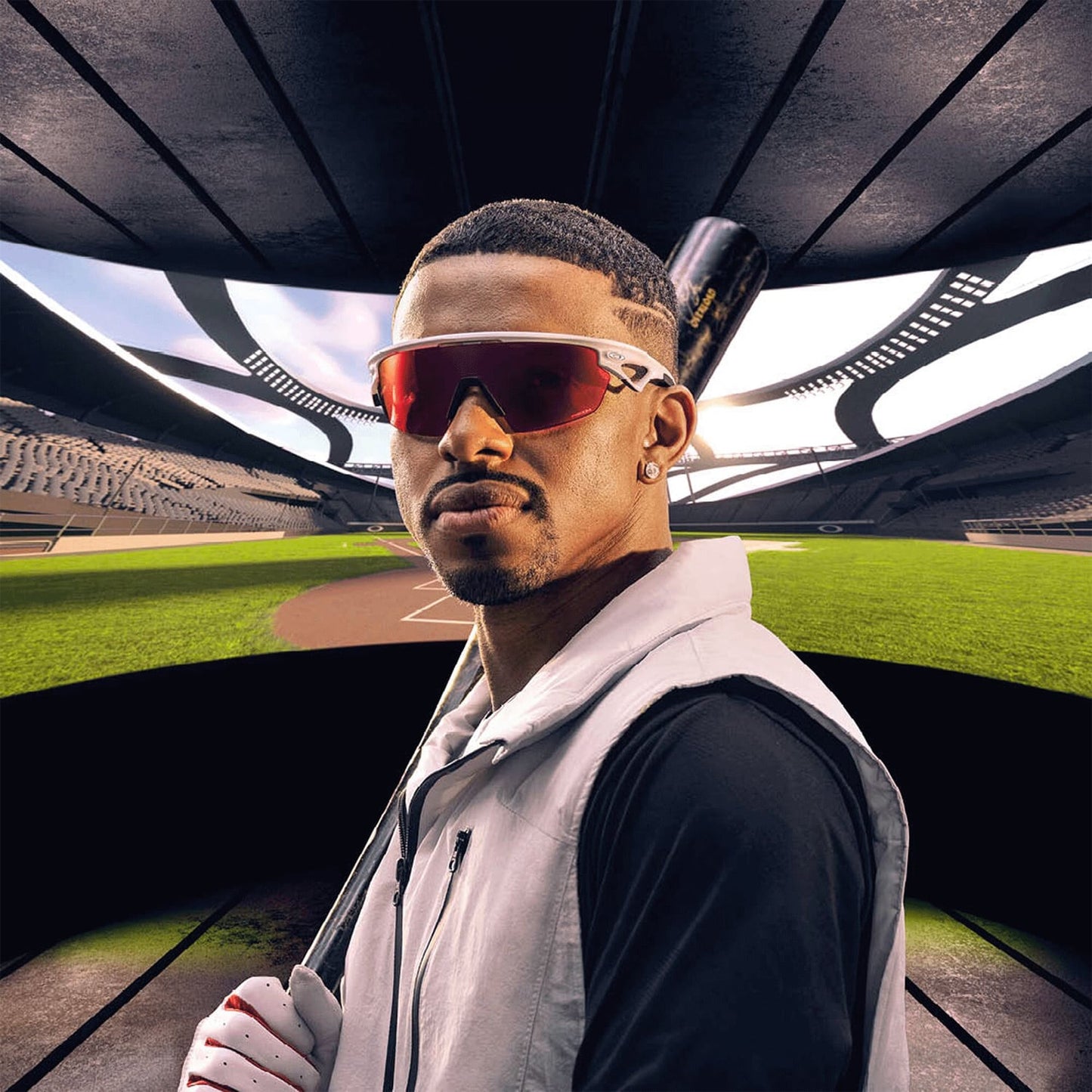 OAKLEY SPHAERA Brille Weiß Matt Prizm Field - 0OO9403-1136
