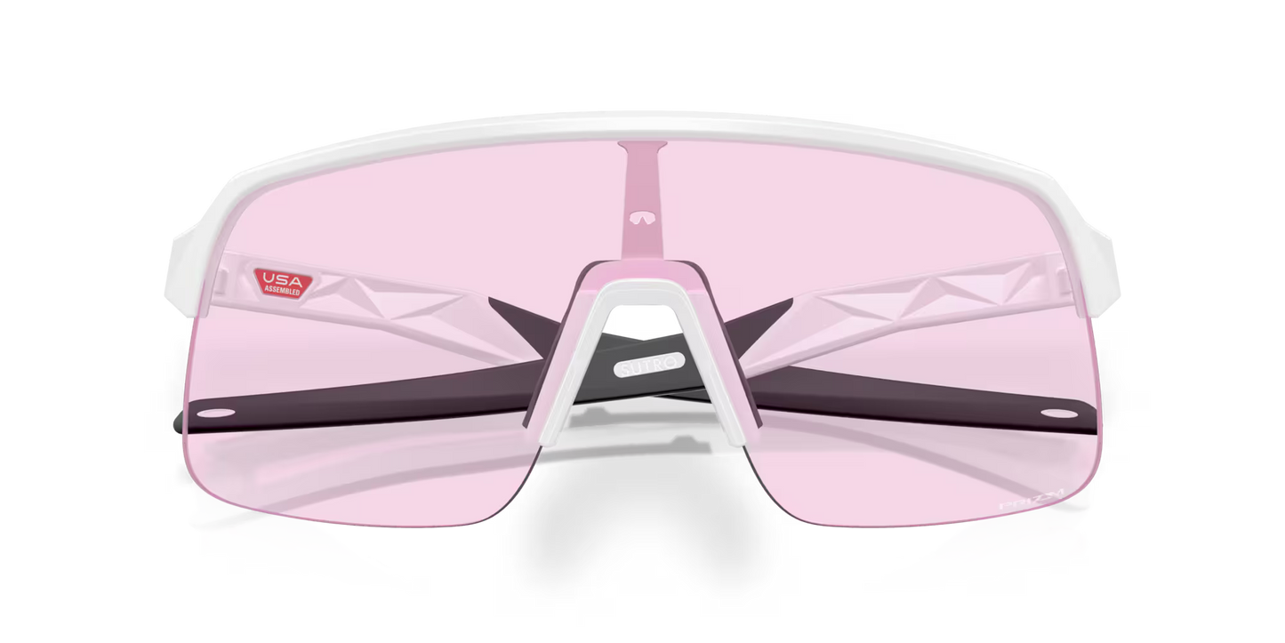 Brille OAKLEY SUTRO LITE S Matt Weiß Glas Prizm Low Light
