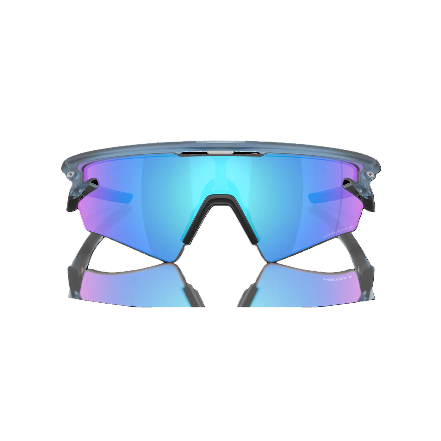 Brille OAKLEY SPHAERA SLASH Matt Transparent Stone Glas Prizm Sapphire Polarized - OO9499-0336