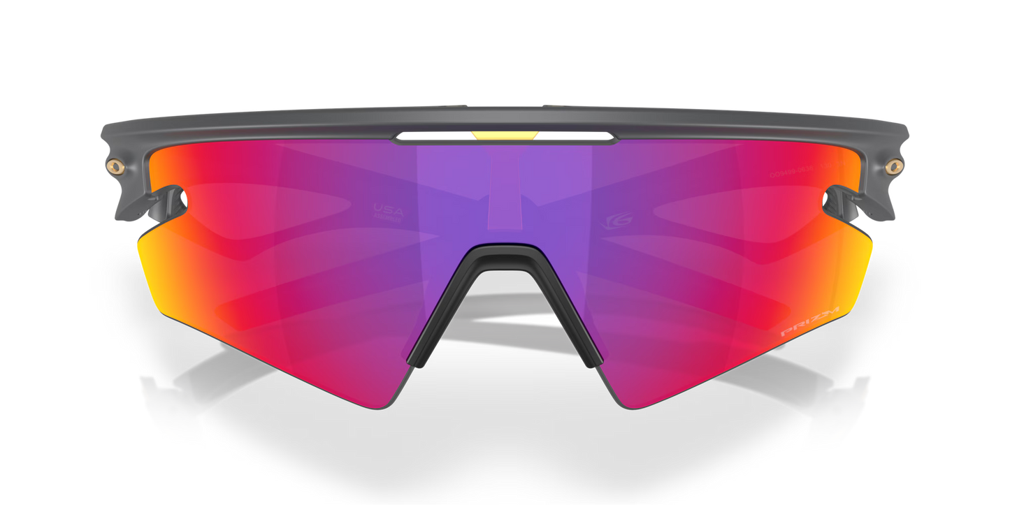 Brille OAKLEY SPHAERA SLASH Matt Carbon Glas Prizm Road - OO9499-0636
