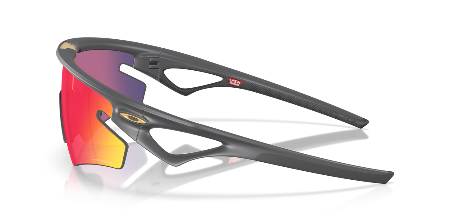 Brille OAKLEY SPHAERA SLASH Matt Carbon Glas Prizm Road - OO9499-0636