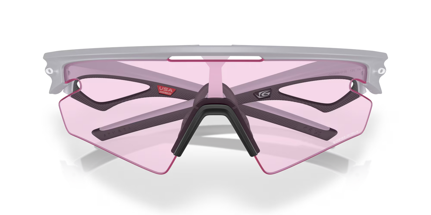 OAKLEY SPHAERA SLASH Matt Fog Brille Prizm Low Light Glas - OO9499-0736