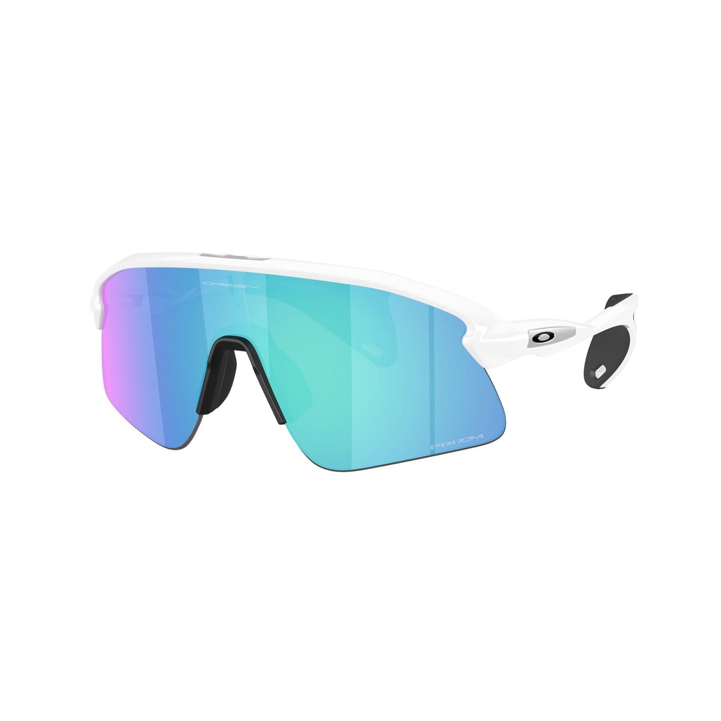 OAKLEY STUNT DEVIL Brille Weiß Matt Prizm Saphire