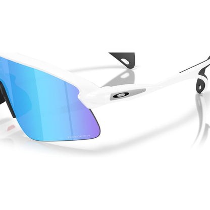Brille OAKLEY STUNT DEVIL Weiß Matt Prizm Sapphire