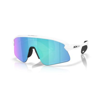 Brille OAKLEY STUNT DEVIL Weiß Matt Prizm Sapphire