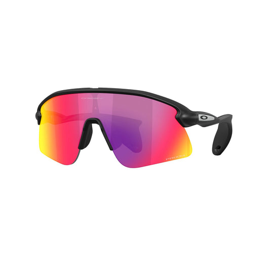 OAKLEY STUNT DEVIL S Brille Schwarz Matt Prizm Road