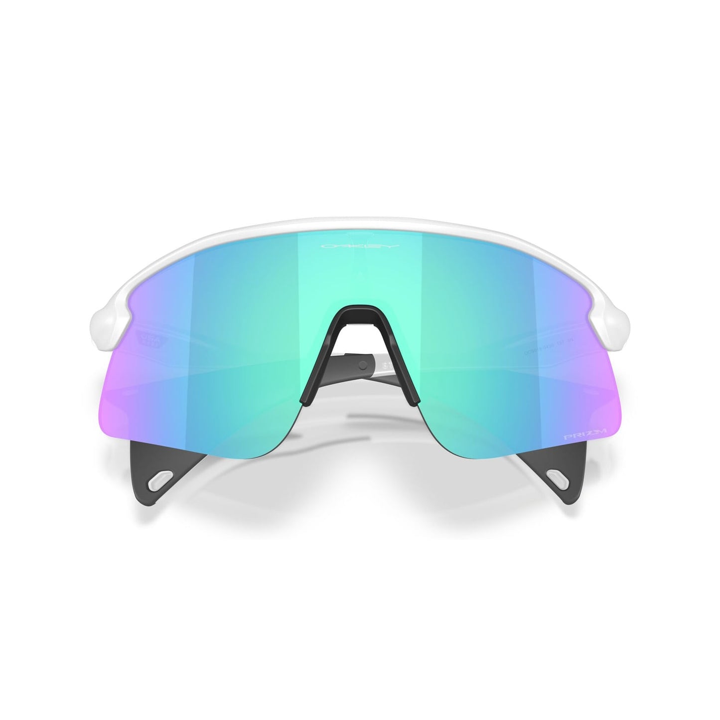 OAKLEY STUNT DEVIL S Brille Weiß Matt Prizm Saphire