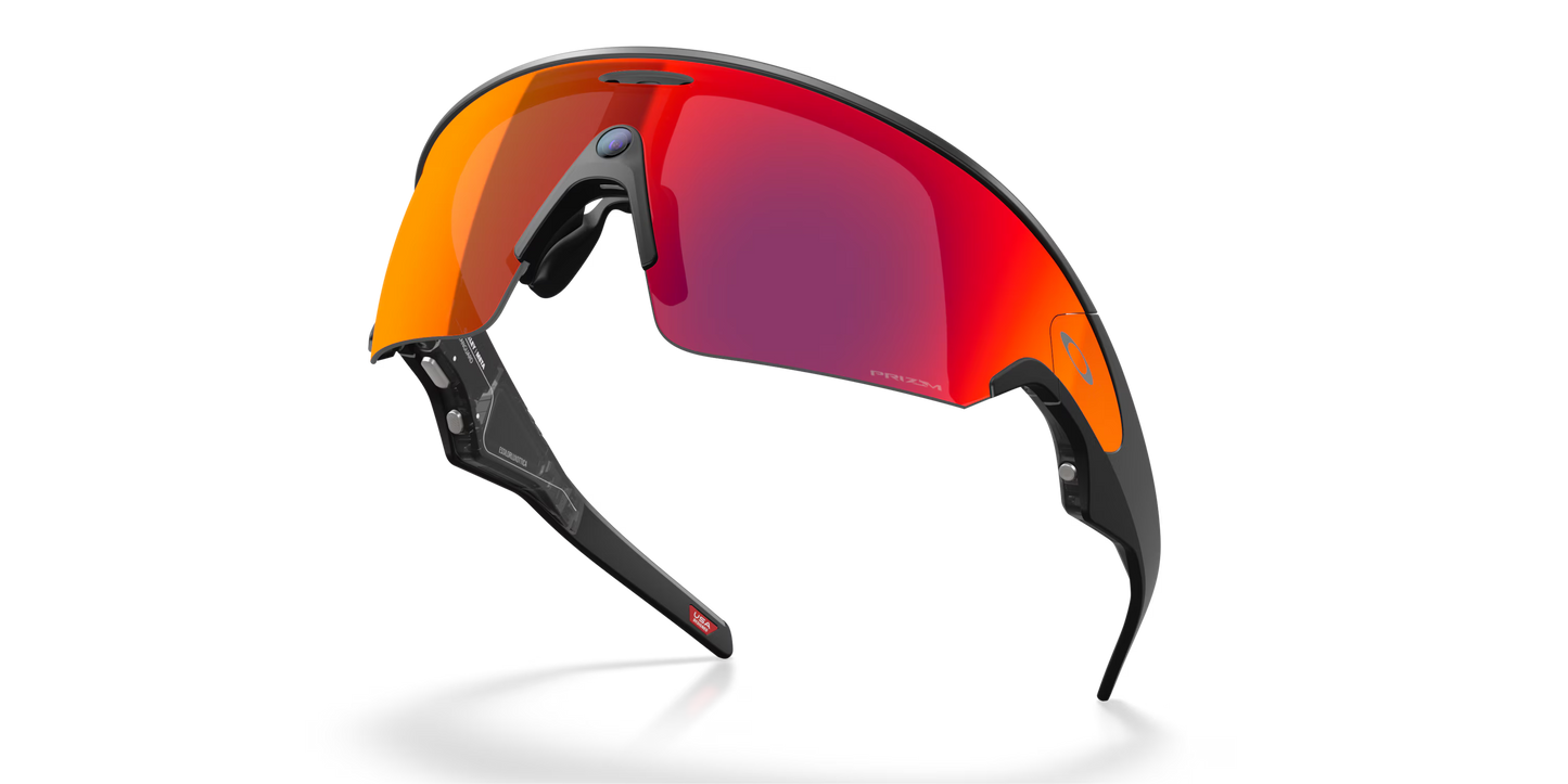 Brille OAKLEY VANGUARD META Schwarz Glas Prizm Road