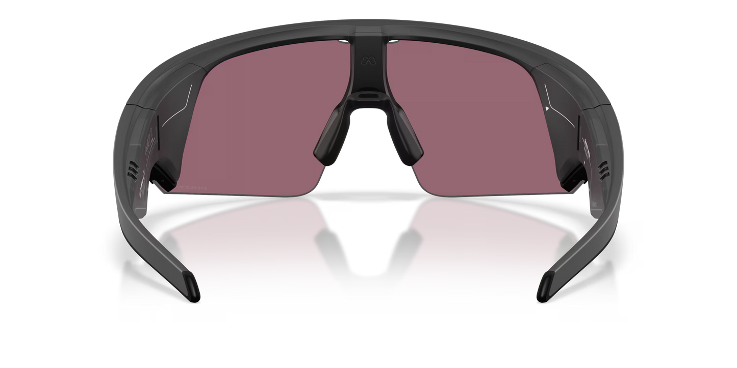 Brille OAKLEY VANGUARD META Schwarz Glas Prizm Road