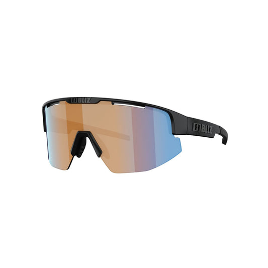 BLIZ MATRIX SMALL Brille Schwarz Matt Orange Schirm