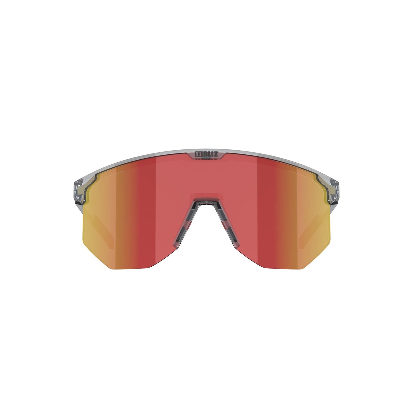 BLIZ HERO Brille Grau Transparent t Schirm Braun Rot Multi